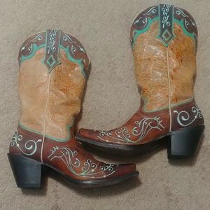 Sterling River Cowboy Boots (Women's 9)